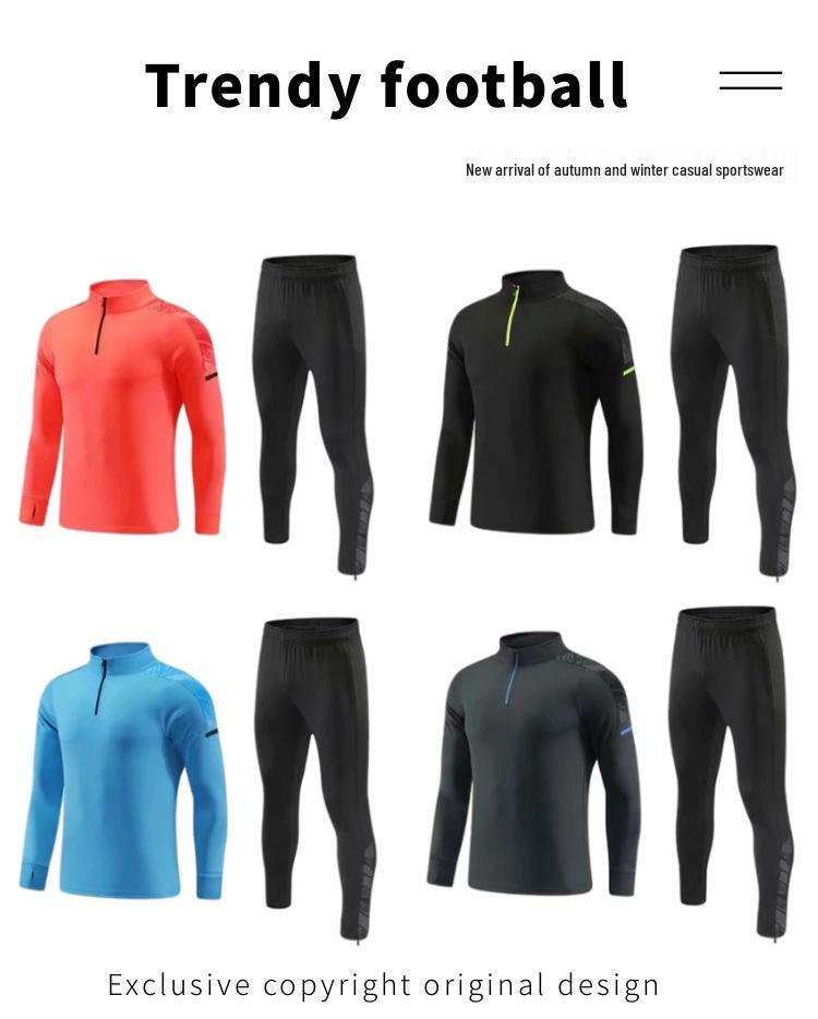 Unisex Autumn/Spring Sportswear: Long-Sleeved School Training Suit with Personalized Print