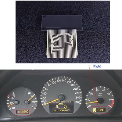 LCD Display Screen For Mercedes Benz E-Class W210 S210 Right Instrument Cluster