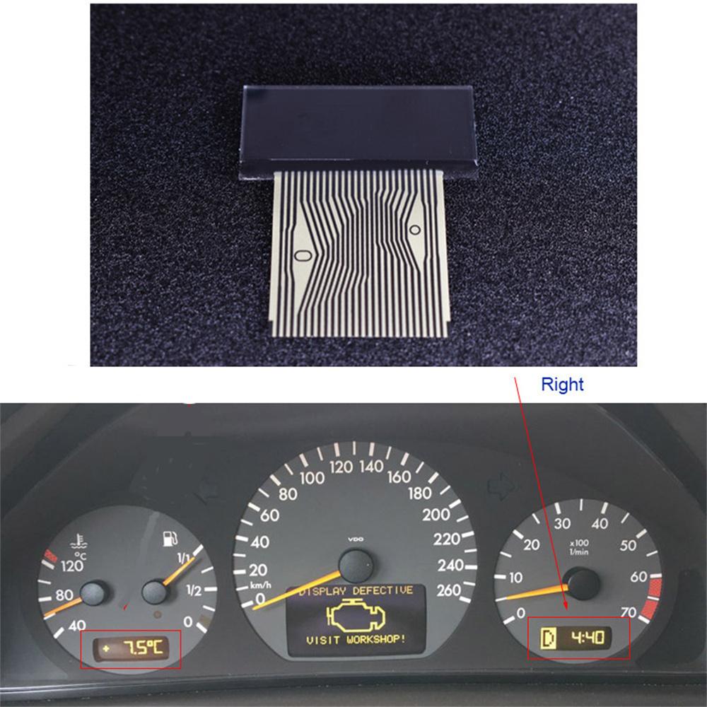 For Mercedes Benz C /E Class Dashboard LCD Screen Instrument Right Gear Selector