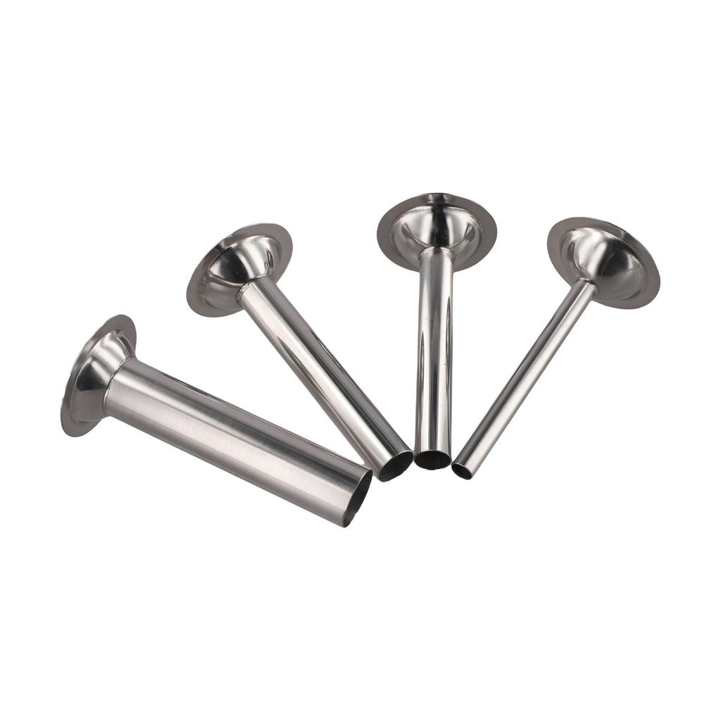 Precise Filling Home Cooking Meat Grinder Funnel Meat Grinder Attachment High-quality Stainless Steel Mess-free Operation