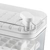 Ice Cube Tray Double Layer 64Pcs Ice Maker Box Home Press Easy Release Ice Freezer Storage Box