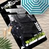 Game Girls' Frontline Towel Polyester Beach Towel Quick Dry Sand Free Bath Towel for Summer Pool Travel Vacation
