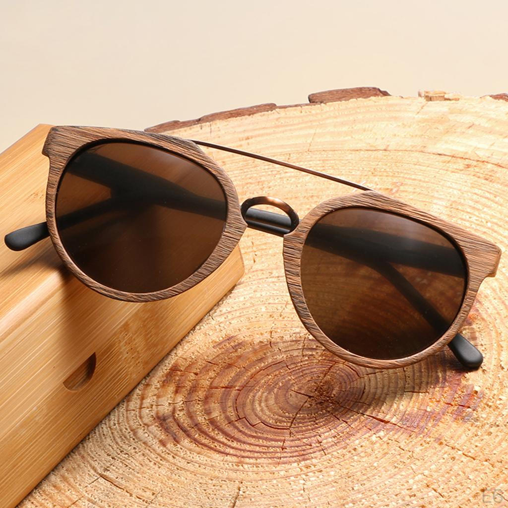 Wood Polarized Lens Sunglasses