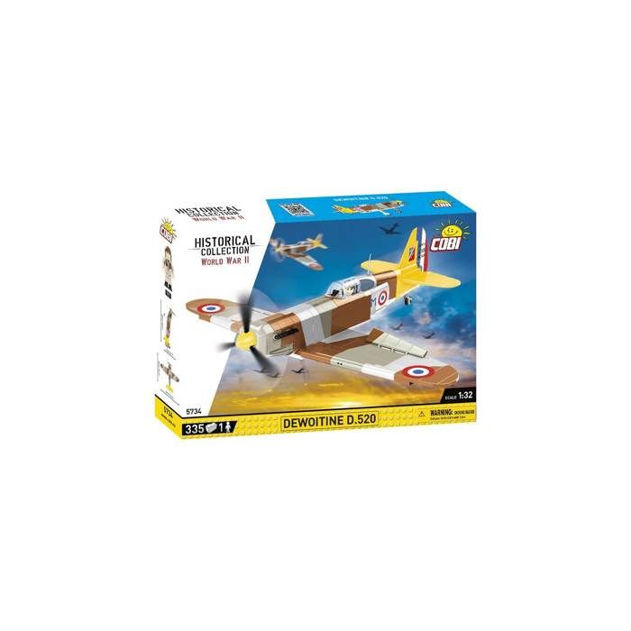 Maquette avion - cobi - dewoitine d.520 - plastique - à partir de 8 ans - mixte