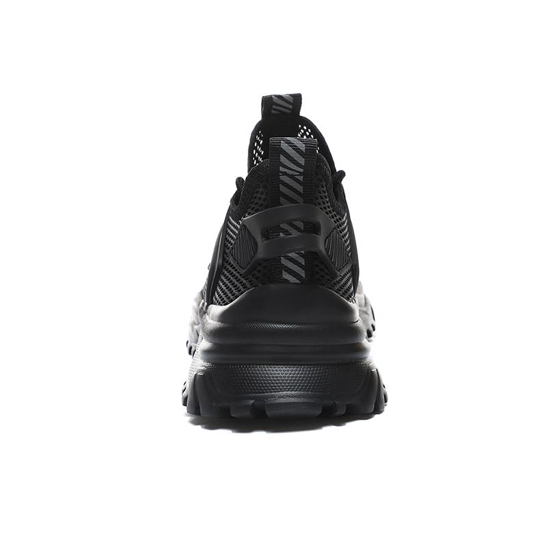 39-49 Estivi Neri Scarpe Sportive Casual Scarpe Casual da Uomo Leggere Fondo Morbido Scarpe da Corsa Casual