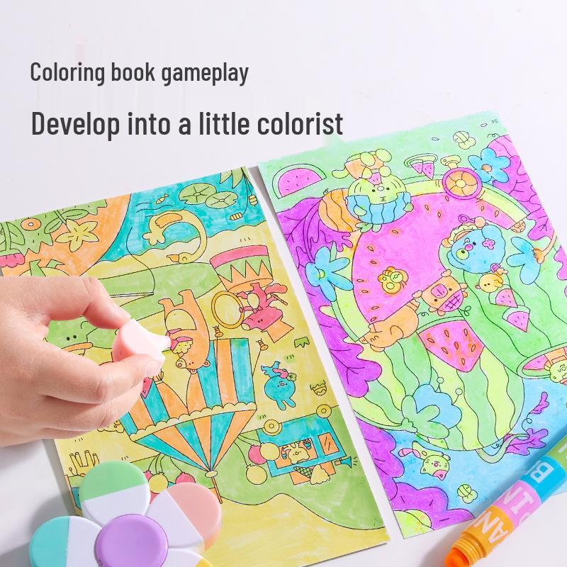 Meile Travel Drawing Bag: Educational Watercolor Game for Kids - Outdoor Parent-Child Activity