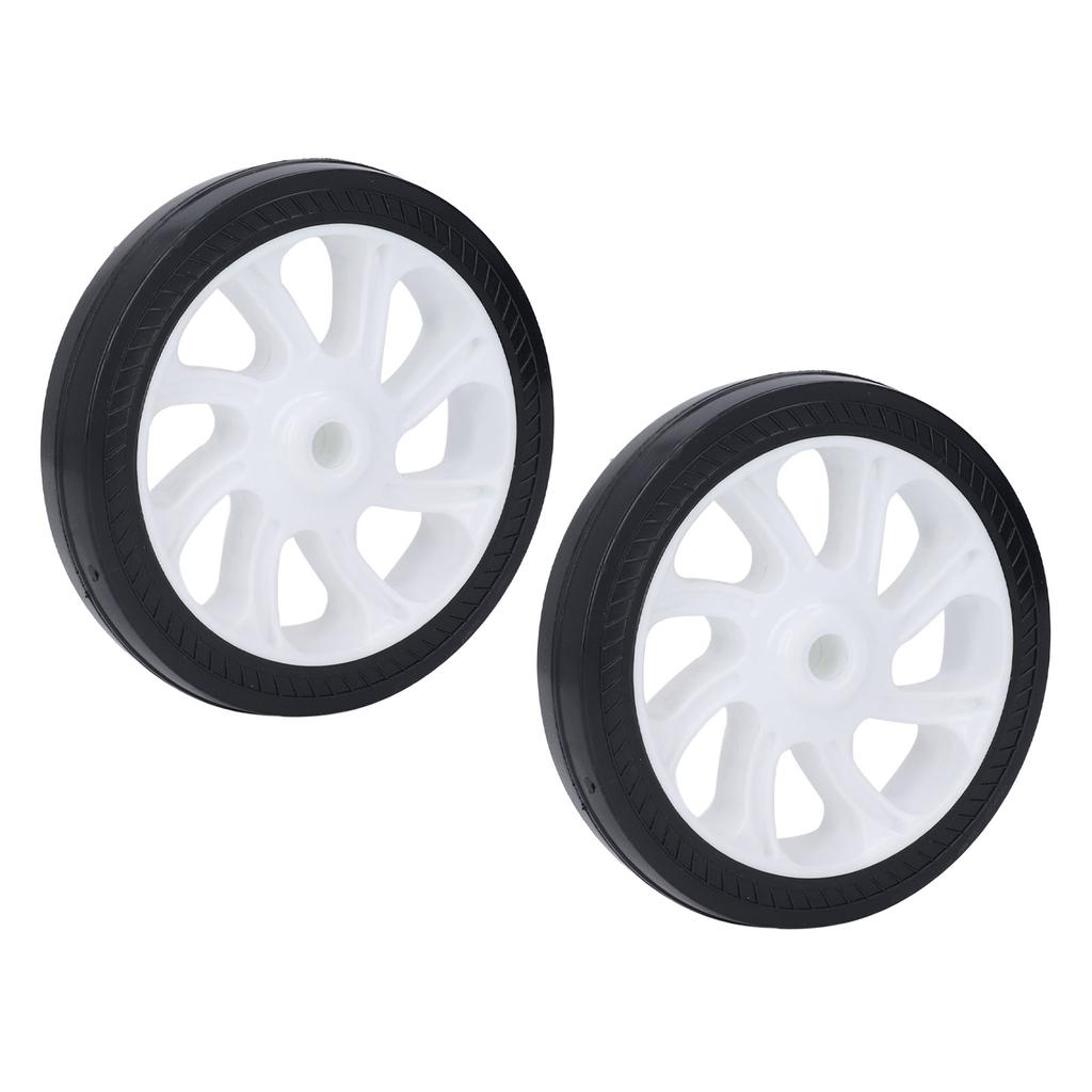 2PCS Air Compressor Wheel ABS and Rubber Universal Air Compressor Wheel Replacement