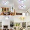 Modern Crystal Flower Chandelier Crystal Petals Pendant Lamp Ceiling Spotlights  Kitchen