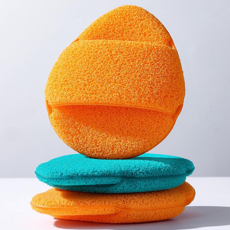 1Pcs Exfoliating Cleansing Puff Blackhead Removal Mud Mask Face Wash Sponge Cleaner Makeup Remover Foam Sponge Face Clean Pads