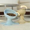 Height Adjustable Raised Cat Bowl Neck Protection Cat Food Plate Tilted Dog Feeding Bowl for Pet