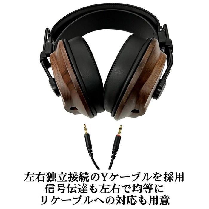 FOSTEX T60RPmk2 Semi-Open Dynamic Headphones (Black Walnut/Planar Driver)