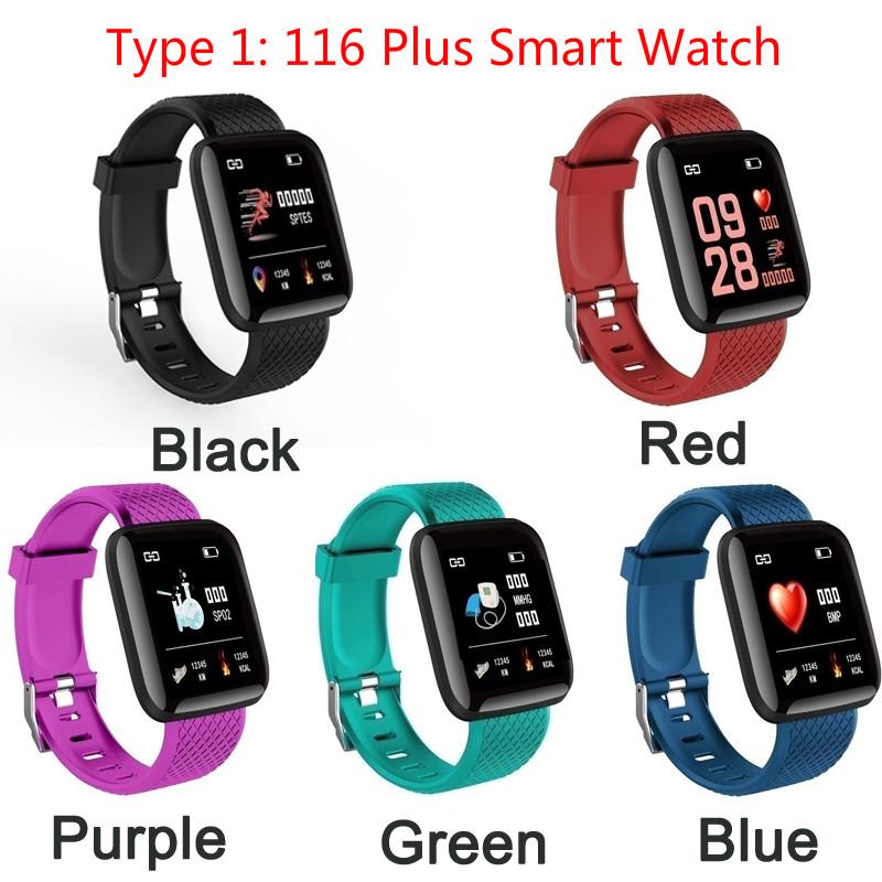 116 Plus Smart Watch Blood Pressure Heart Rate Monitor IP67 Waterproof  Watch Activity Tracker köp billigt — fri frakt, ärliga recensioner med  bilder — Joom