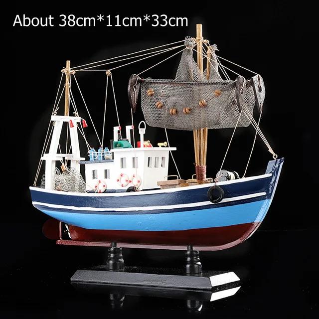 

Ручная работа Деревянная модель Рыболовного судна Морской Деревянный Траулер Корабль Миниатюра Ремесленное Украшение Мебель Домашний Декор Сувенир Подарок M