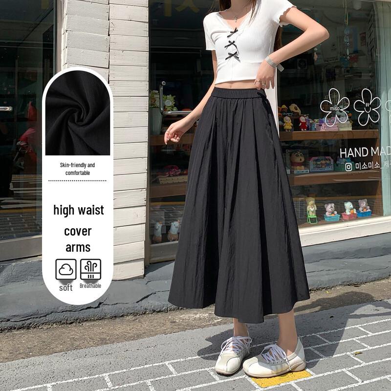 

Women s High-Waist Wide-Leg Culottes L