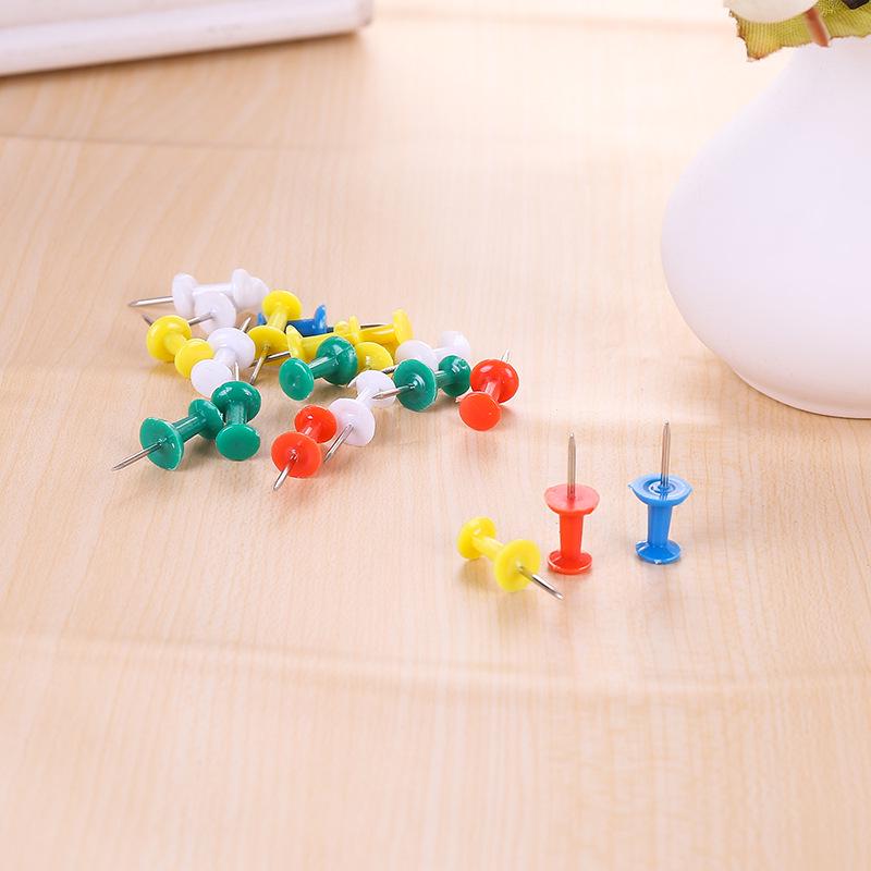 Color Boxed I-Nail Wood Board Photo Wall Map with Pushpin, Drawing, Painting, and Office Thumbtack Decoration.