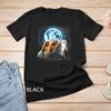 Guinea Pigs Howling At the Moon T Shirt Funny Pig