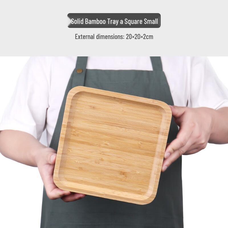 Japanese Style Bamboo Serving Tray