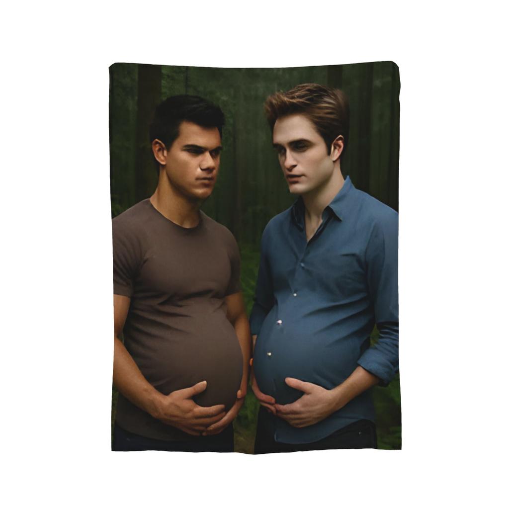 Twilight Meme Blanket Cover Movie Wool Throw Blanket Summer Air Conditioning Decoration Lightweight Bedspreads,