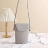 New Pu Leather Mobile Phone Bag Women's Small Flap Shoulder Crossbody Bag Daily Hasp Purse Casual Outdoor Travel Key Wallet Sac