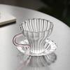 Shangqi Pink Butterfly Glass Teacup