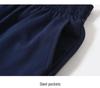 Children's Straight-Leg Sweatpants - Gray, Black, Navy Blue | Loose Fit for Boys and Girls | Spring & Autumn School Uniform