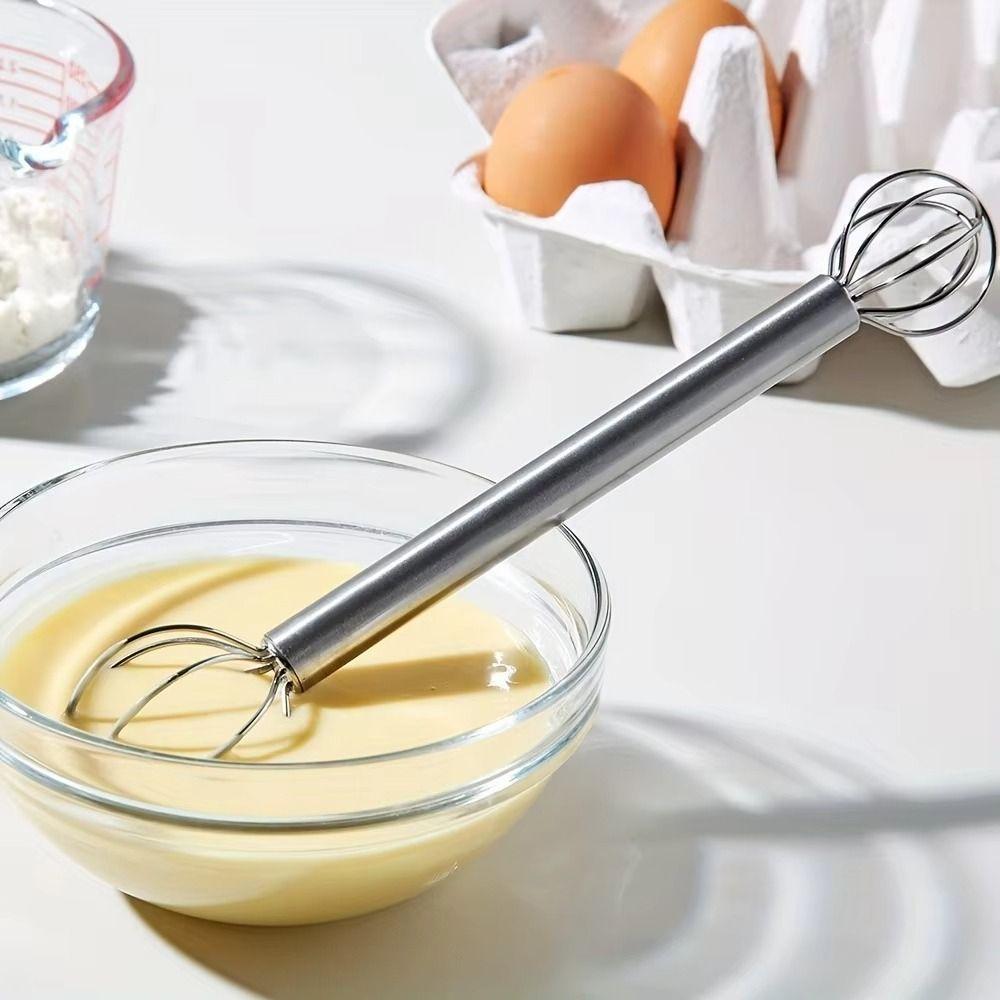 Multi Functional Baking Whisk Stainless Steel Miso Muddler Egg Beater  Sauce Soup Stirring