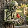 Harz Vogelhaus Gartendekoration Hofkunst Statue Einzigartige Hinterhof- und Gartendekoration Geschenk für Wildtier- und Naturfreunde