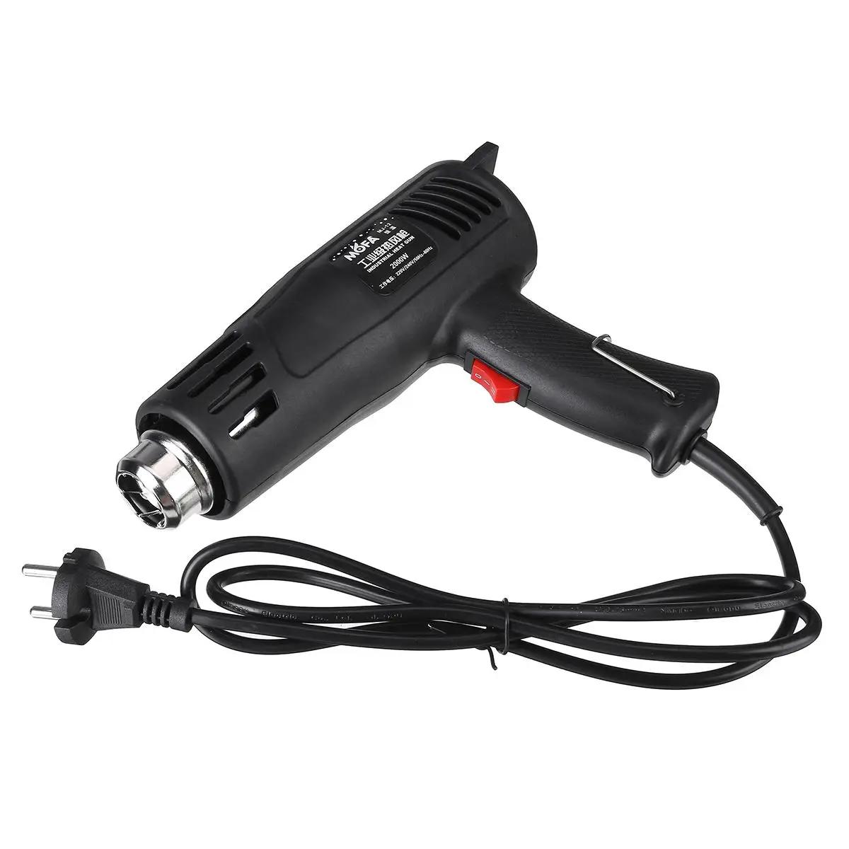 

2000W 220V Advanced Hot Air Gun Temperatures for Shrink Wrapping Industrial Building Hair Dryer Adjustable Electric Heat Gun