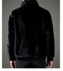 2025 Men's Winter Mink Fur Jacket: Stand Collar, Stylish & Casual Coat for Young and Middle-Aged Men