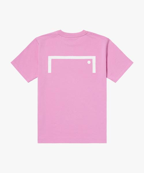GOALSTUDIO Stack Logo Tee-Pink