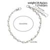 Ingemark Creative Unique Imitation Pearl Jeans Pants Chain for Women Retro Hip Hop Bag Wallet Keychain Men Jewelry Accessories