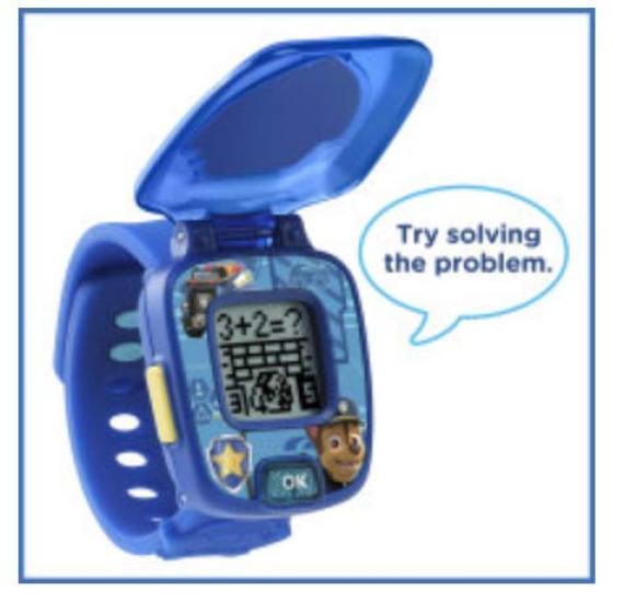 PAW Patrol Toy Watch Multi-Function Chase Blue Learning Watch PAW Patrol [Item]
