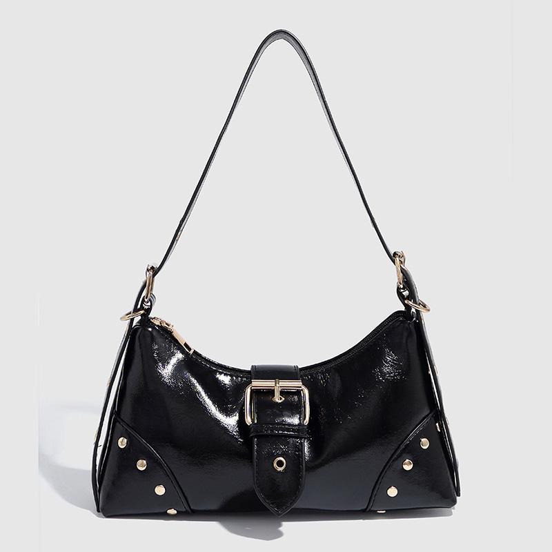 Fashiable Retro Large Capacity Ladies Shoulder Bag Underarm Bag Versatile Bag 2026 New Style Women's Bag for Daily Use