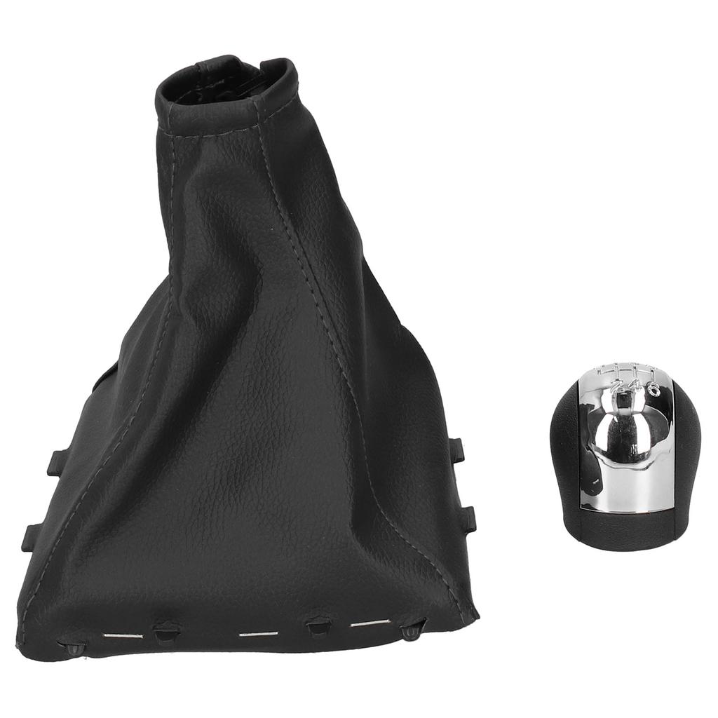6 Speed Gear Shift Knob with Gaiter Fit for Opel Vauxhall Vectra C Vectra B Corsa Astra 2002‑2005