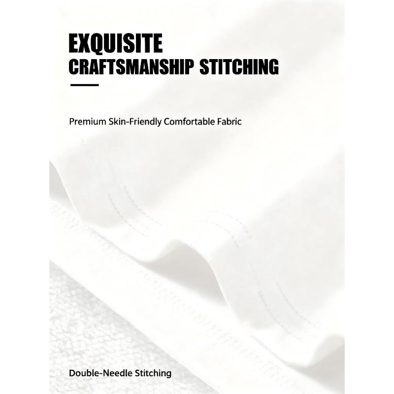 Taglie europee Vendita calda sul mercato europeo e americano T-shirt da uomo con stampa di lettere semplice adatta per il pendolarismo quotidiano adatta per essere indossata in tutte le quattro stagioni
