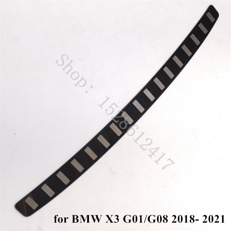 For BMW X3 E82 F25 2011 2012-2017 Stai Scuff Plate/Door Sill Rear Bumper Protector Sill Trunk Tread Plate Trim Accessory