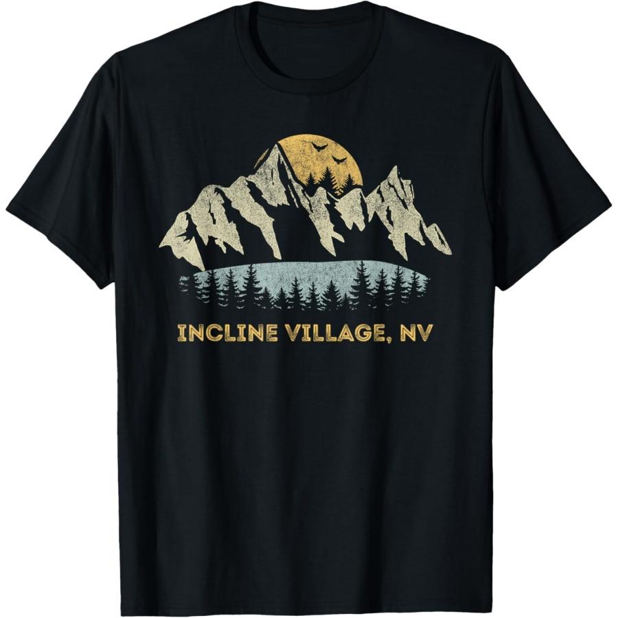 Футболка с принтом: Incline Village Nevada Mountain Sunset Sunrise NV S
