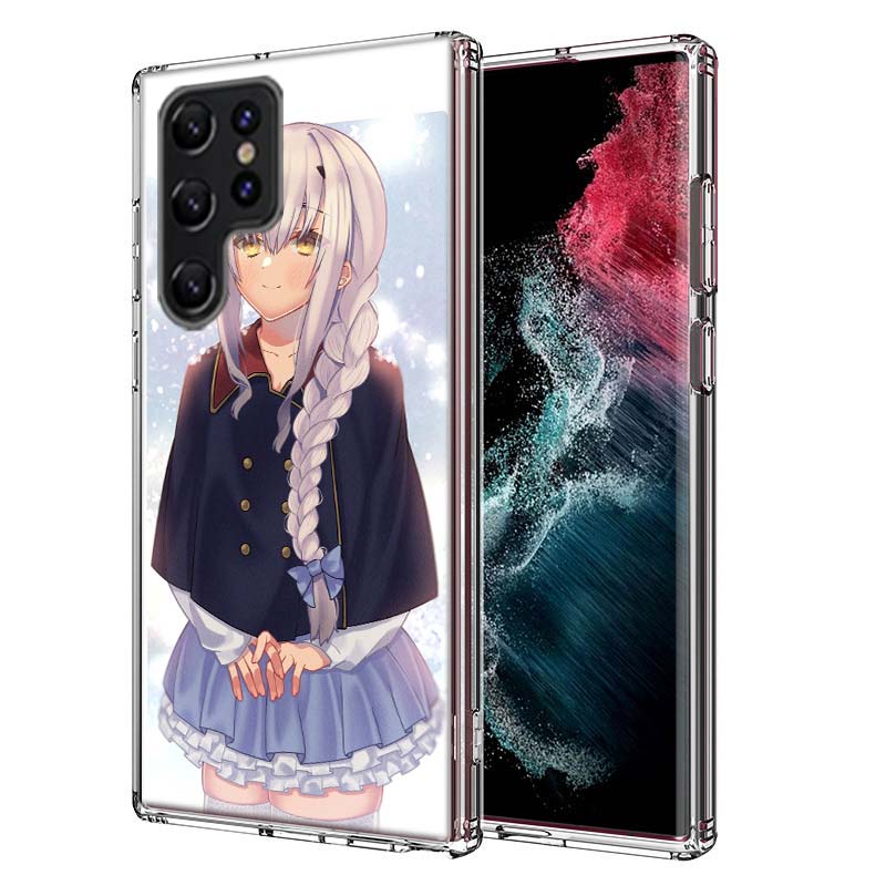Fate Melusine Capa Phone Case For Samsung S26 Ultra S25 Edge Galaxy S23 S21 S20 S24 FE S22 S10 Plus Cover Clear TPU Shell Coque