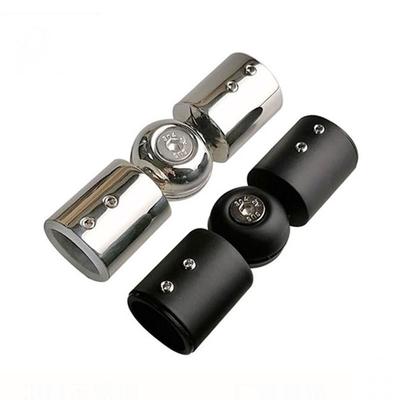 Inner Dia 25mm Pull Rod Connector 304 Stainless Steel Tube Adjuster  Shower Room Bathroom