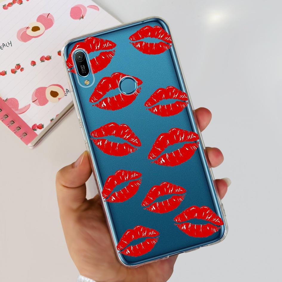 For Huawei Y6 2019 Case Y6 Pro 2019 Back Cover Popular Butterfly Astronaut Soft Silicone Phone Case For Huawei Y6s Y 6 2019 Capa