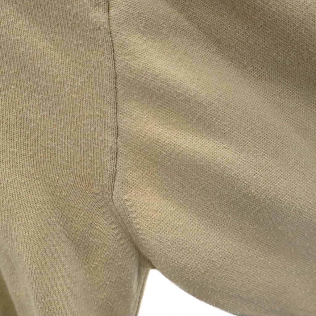 ARMANI JEANS 90s Made in Italy Old Long sleeve V neck knit M beige Men's Used