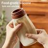2 in 1 Ice Cube Bottle Portable Silicone Ice Cube Cup with Ice Cube Mold Easy Press to Release Ice Maker for Outdoor Travel Home Office