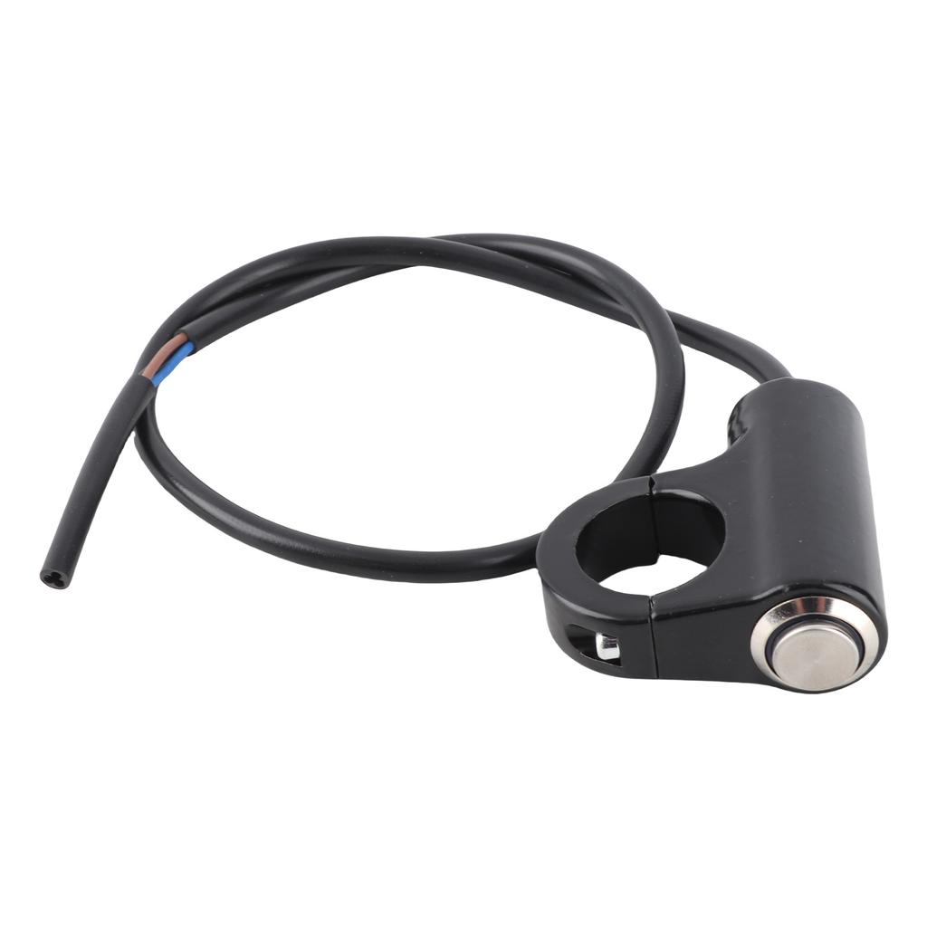 22mm Motorcycle Handlebar Mount Switch Push Button Headlight Brake Fog Lights ON OFF Blue Ray Version