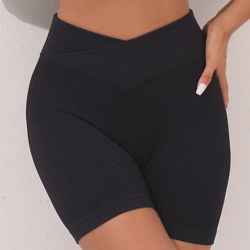Costum de yoga INS fără cusături - Set de 5 piese în culori solide pentru femei: Pantaloni eleganți, pregătiți pentru fitness, cu susținere pentru abdomen și șold
