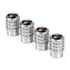 New 4pcs Aluminium Car Tire Valve Stems Caps Gear shaped Valve For T Sline TT A1 A2 A3 A4 A5 A6 A7 A8 8P B6 B7 Auto Accessories