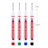 Extra-Long Oil-Based Quick-Dry Marker for Woodworking, Hardware, and Tile Drilling