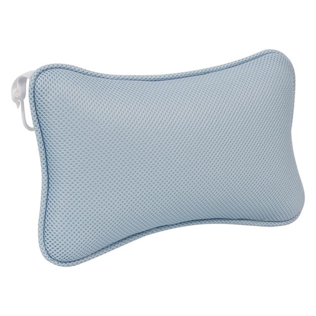 Factory Price Badesofa 3D Mesh Spa Bathtub Headrest Pillow with Suction Cups Non-Slip Cushion Bath Tub Spa Pillow for Neck Back
