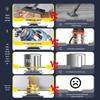 High-Power Industrial Wet/Dry Vacuum Cleaner with Strong Suction for Carpet & Dust Mite Removal