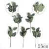 5/10Pcs Artificial Eucalyptus Leaves Green  Fake Plant for Wedding Decoration Garden Outdoor Home Decor Table Wreath Accessories