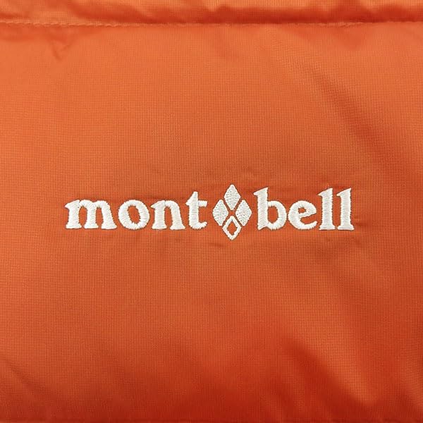 Montbell Light Alpine Down Jacket Men's Outerwear Cold Weather Hiking Trekking 1101608 (brick/xl)